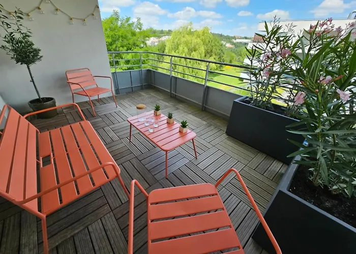 T3 Universites & Hospitals - Havre De Paix Pres Toulouse - Parking - Terrasse