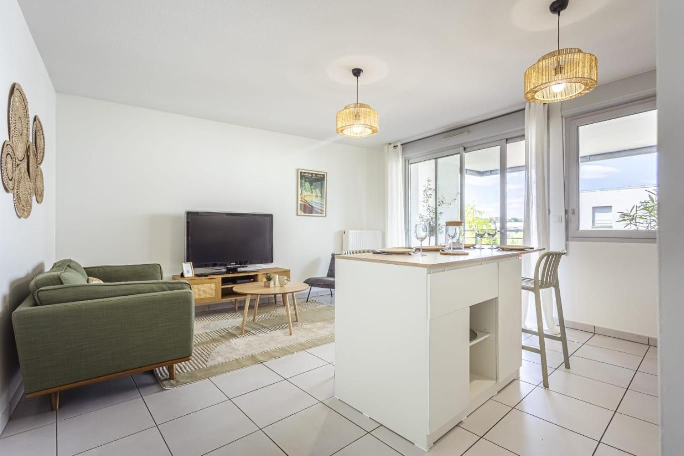 T3 Universites & Hospitals - Havre De Paix Pres - Parking - Terrasse Appartement Toulouse