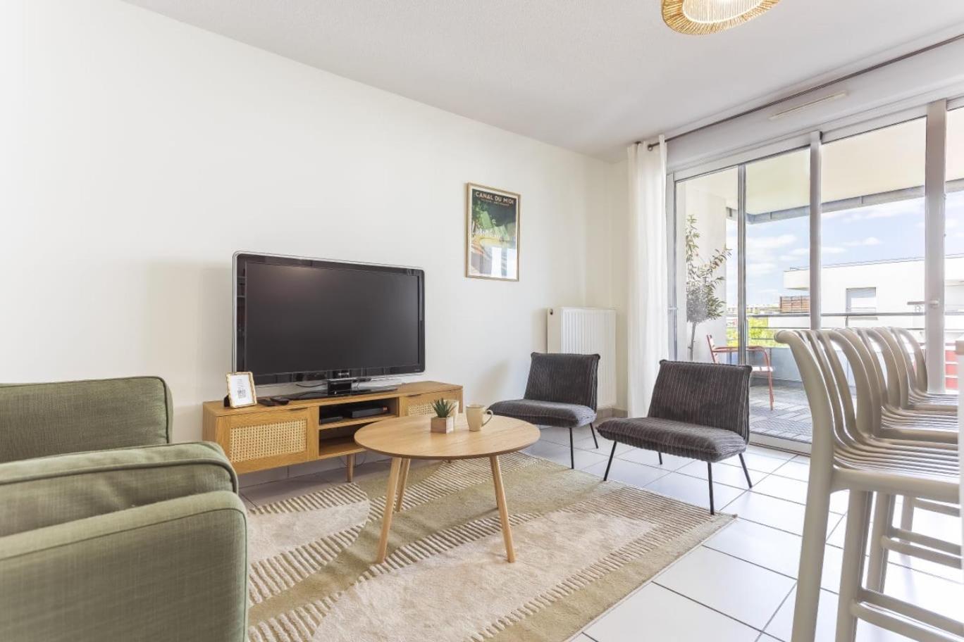 T3 Universites & Hospitals - Havre De Paix Pres - Parking - Terrasse Appartement